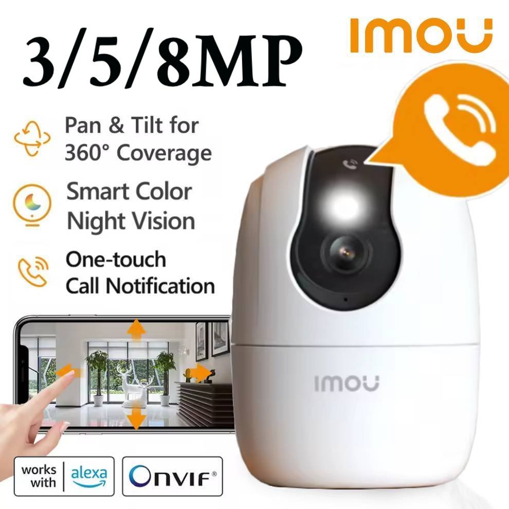 Smart Pet Feeder Camera Wifi - Imou Ranger 2C PRO 3/5/8MP 2/3/4K