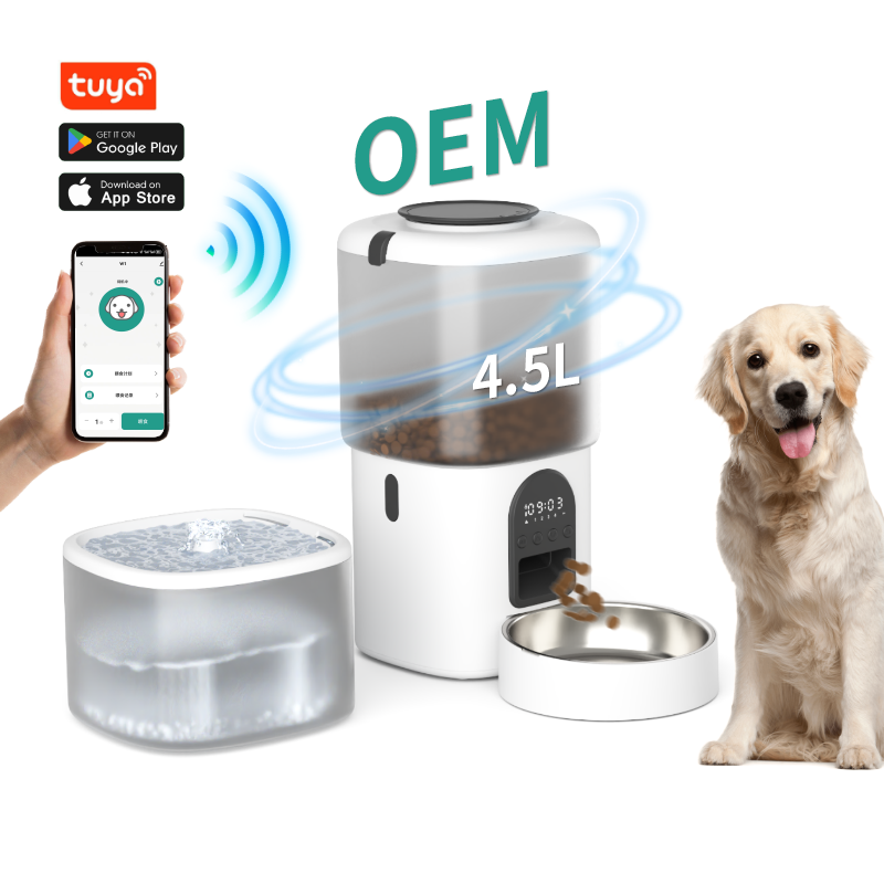 Smart Pet Water Fountain Wifi - 2'si 1 Arada Evcil Hayvan Su