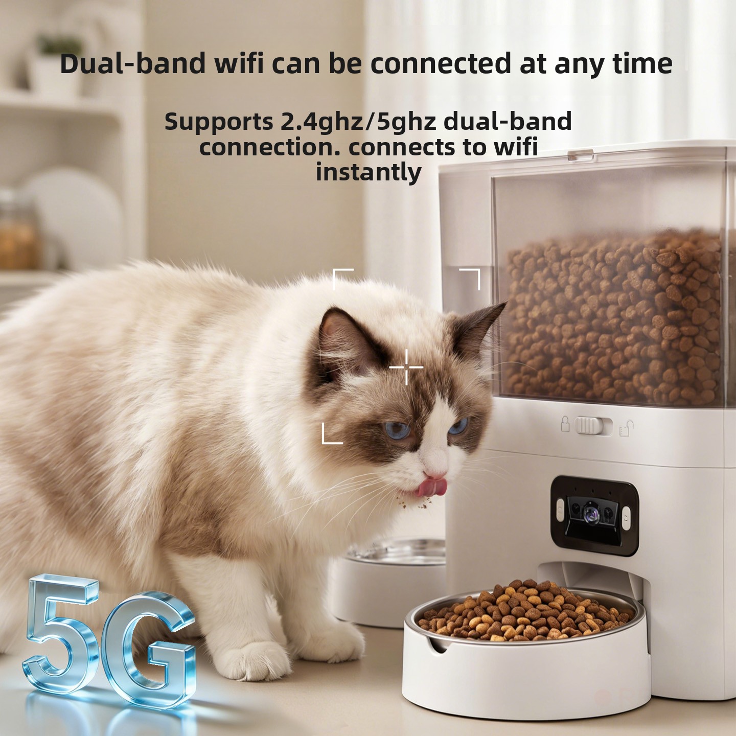 Smart Pet Water Fountain Wifi - 2'si 1 Arada Akıllı Evcil Hayvan