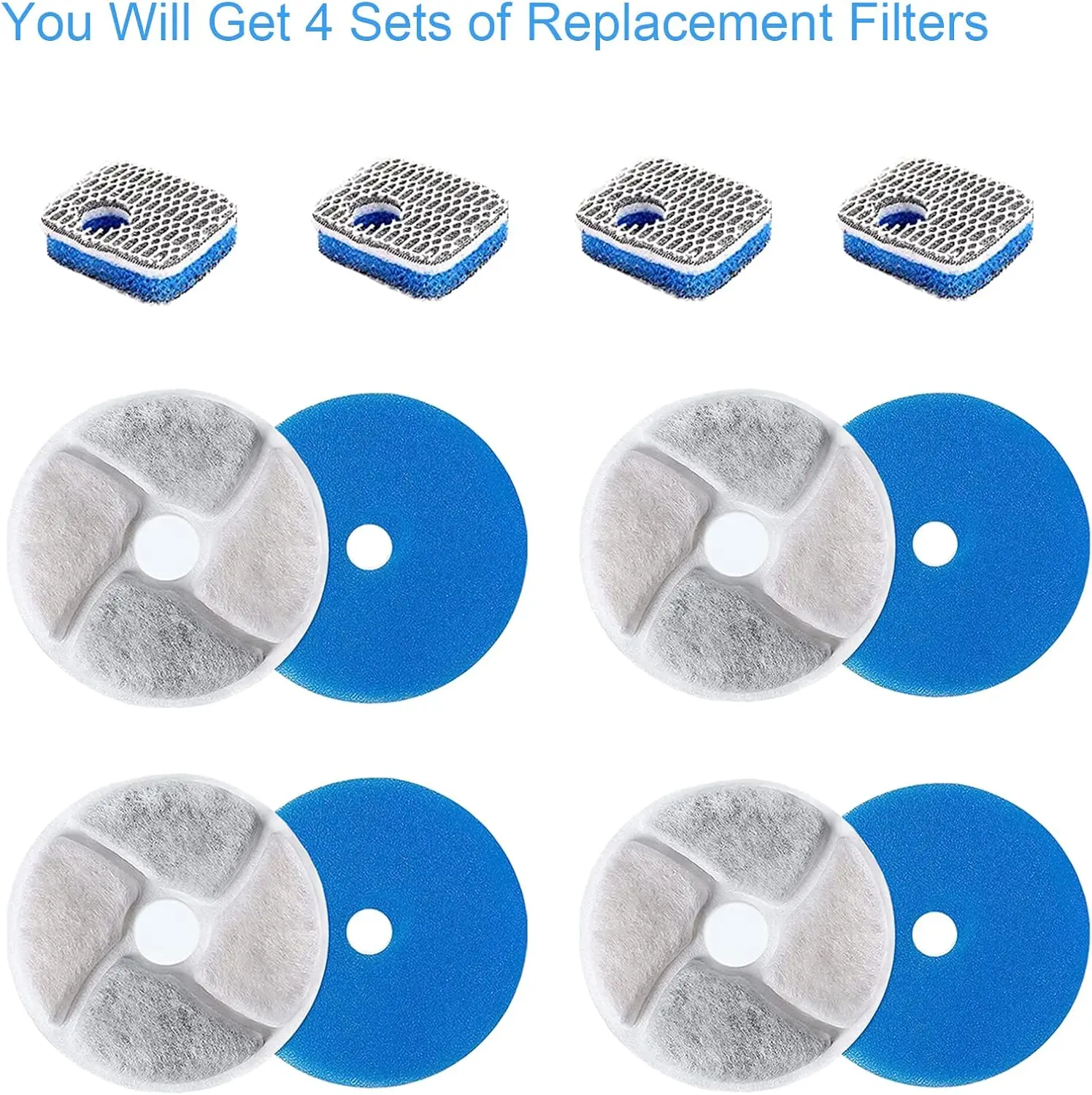 Pet Water Fountain Pump Replacement - Kedi su içme çeşmesi için yedek