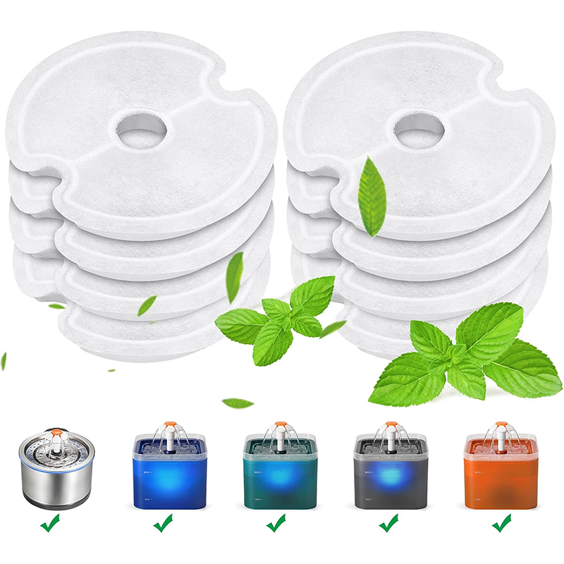Pet Water Fountain Pump Replacement - Kedi Su Pınarı Filtreleri için Yedek