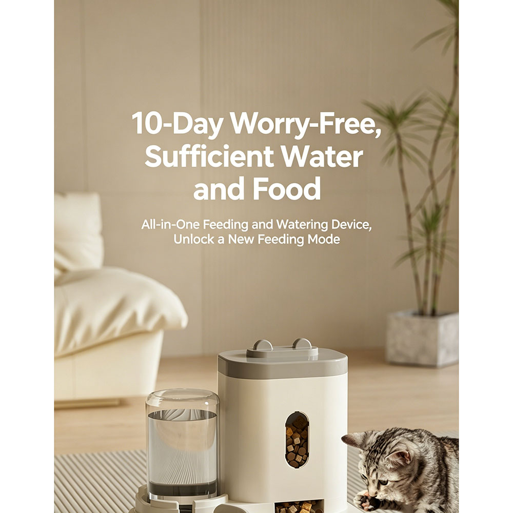 Dog Water Fountain Large - Otomatik Besleyici Köpek Kedi Mama Kabı