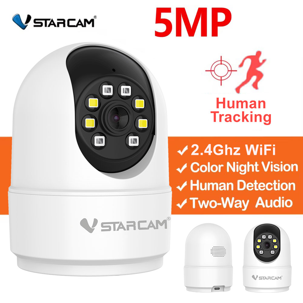 Smart Pet Feeder Camera Wifi - Vstarcam 5MP HD WiFi IP Kamera