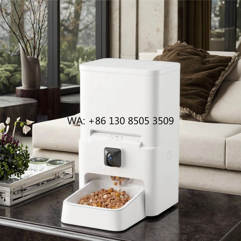 Automatic Cat Feeder 6L Timed - 2025 Akıllı Evcil Hayvan Besleyici Çevre