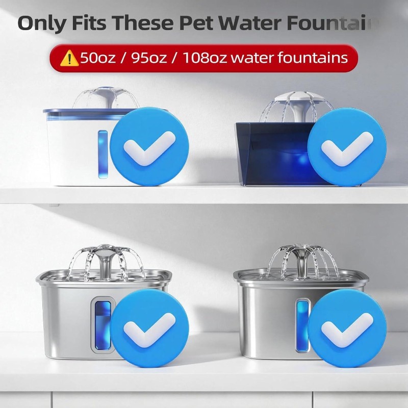 Pet Water Fountain Pump Replacement - B84B-Pet Su Çeşmesi Yedek Pompa VEKEN