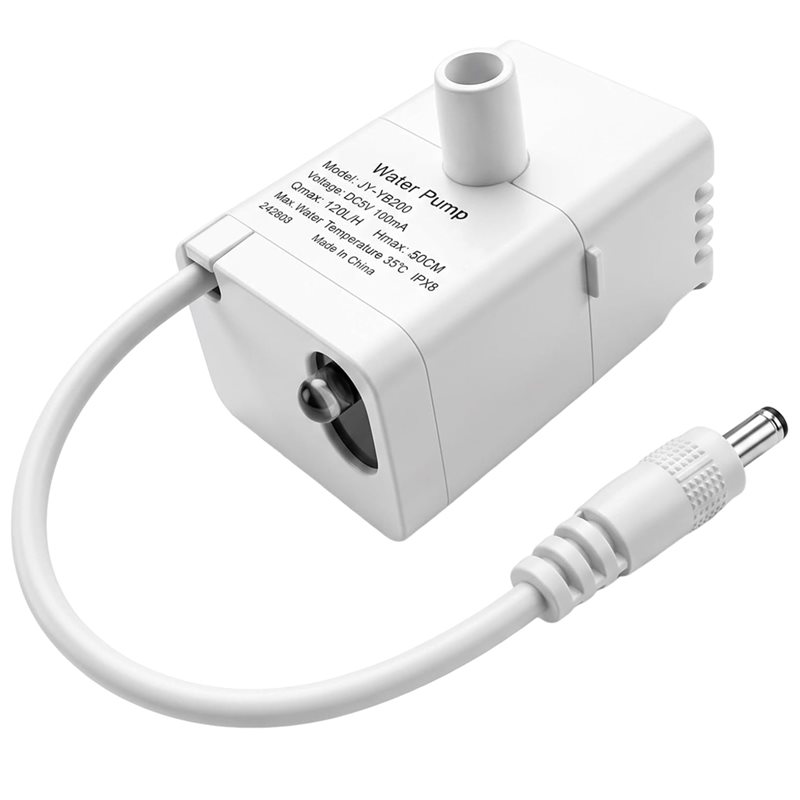 Wireless Pet Water Fountain Battery - AT19-Pet 3.2L/108Oz Kablosuz Paslanmaz Çelik Kedi