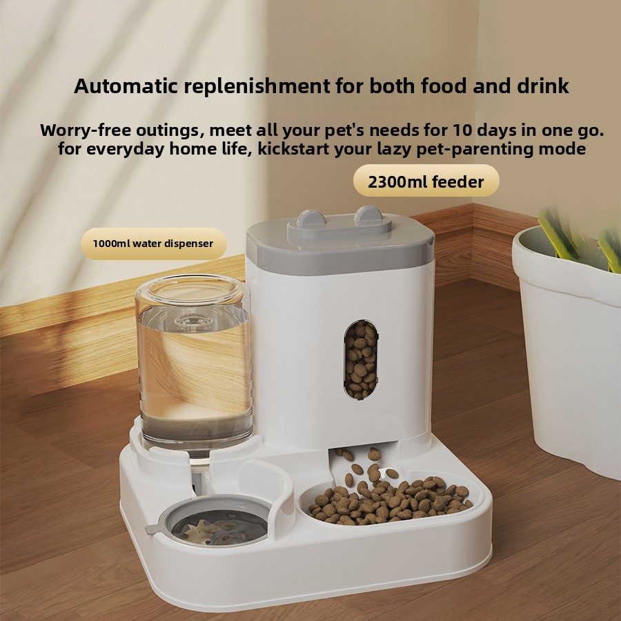 Dog Water Fountain Large - ZZ-Cat Mama Kabı Köpek Mama Kabı