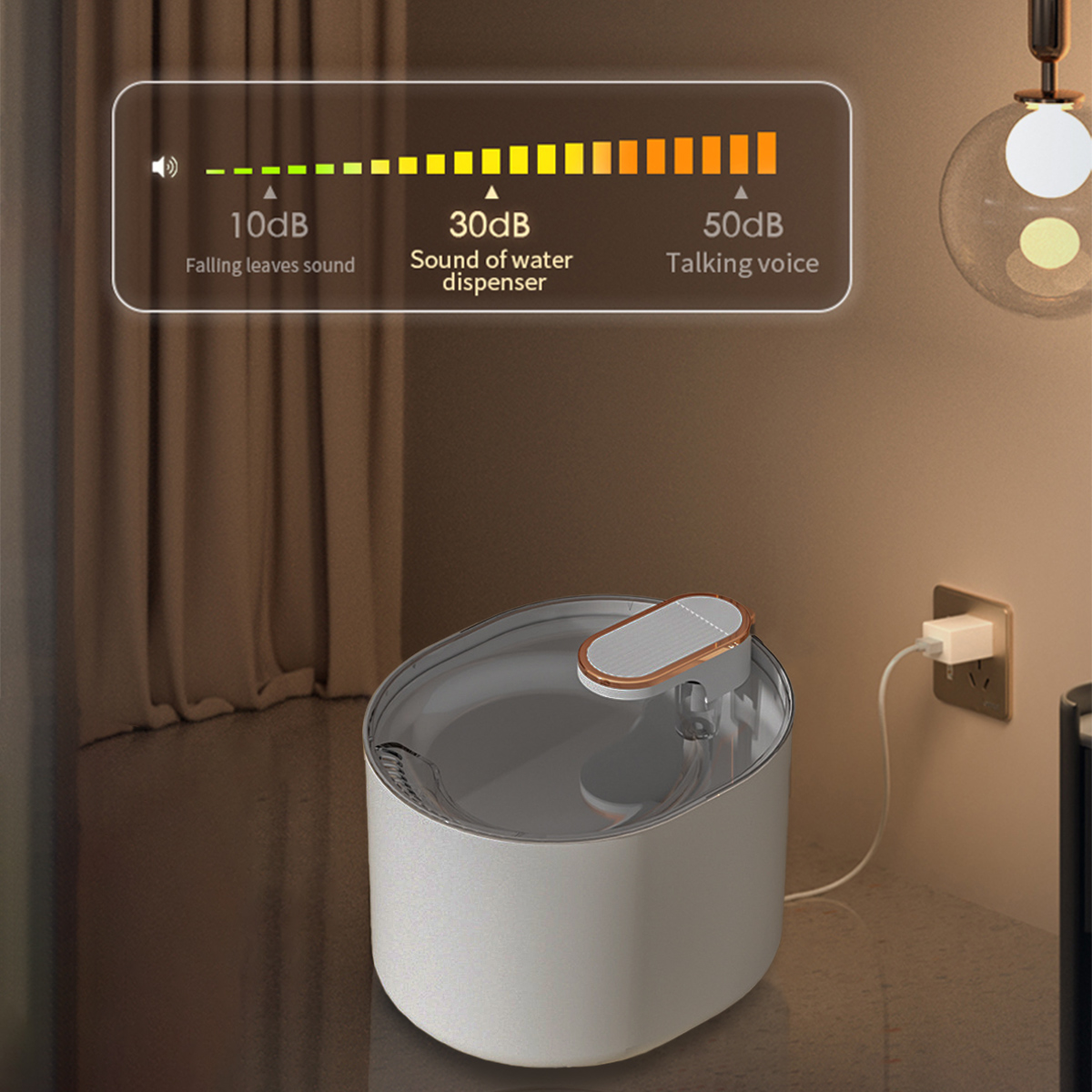 Automatic Cat Water Dispenser 3L - Pet Tam Otomatik Su Çeşmesi USB