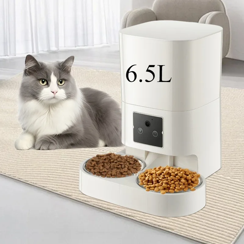 Automatic Cat Feeder 6L Timed - 6L Akıllı Evcil Hayvan Besleyici Otomatik