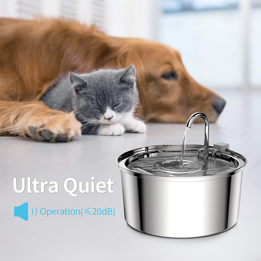 Paslanmaz Çelik Pet Su Besleyi - Smart Pet Water Fountain Wifi incelemesi ve fiyatı