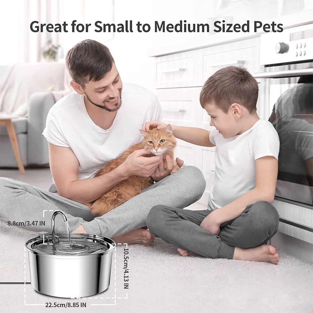 Paslanmaz Çelik Pet Su Besleyi - Smart Pet Water Fountain Wifi incelemesi ve fiyatı