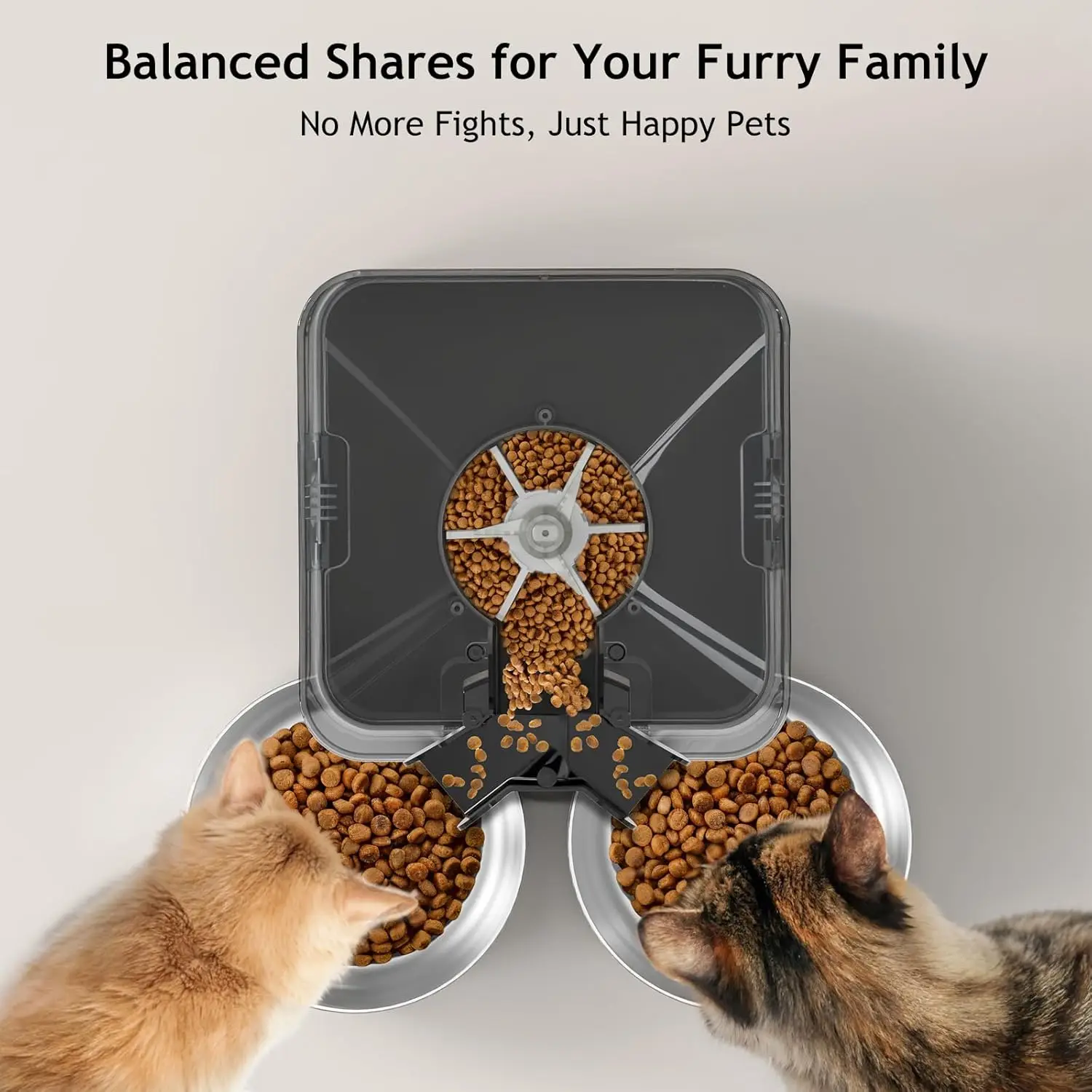 İki Kedi İçin 6 Litrelik Otoma - Automatic Cat Feeder 6L Timed incelemesi ve fiyatı