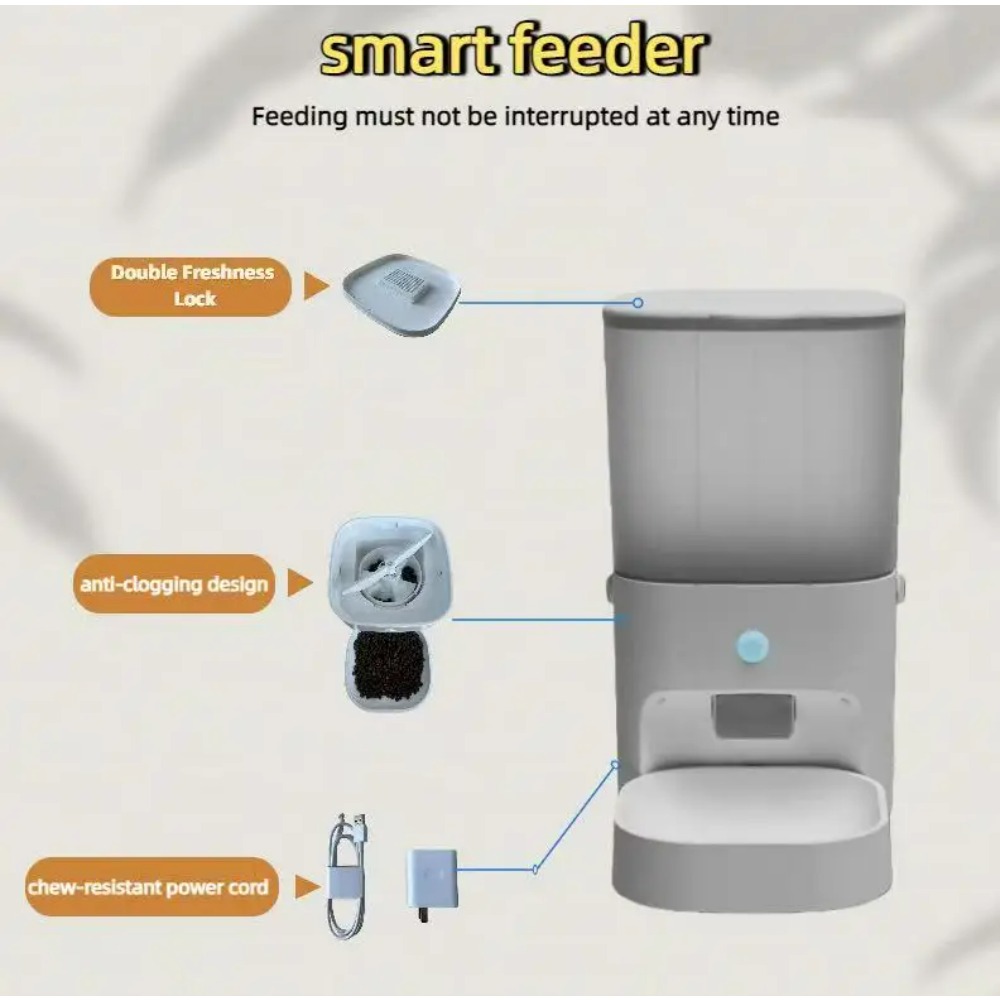 6L Otomatik Zamanlı Besleyici  - Automatic Cat Feeder 6L Timed incelemesi ve fiyatı