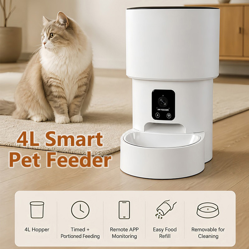 Akıllı Evcil Hayvan Besleyici  - Pet Feeder App Control Portion incelemesi ve fiyatı