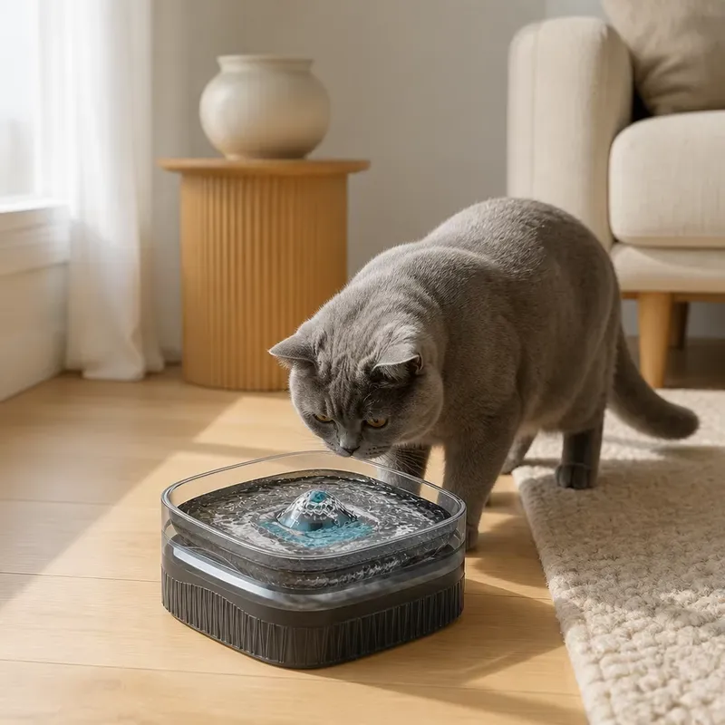 5.5L Büyük Kapasiteli Evcil Ha - Dog Water Fountain Large incelemesi ve fiyatı