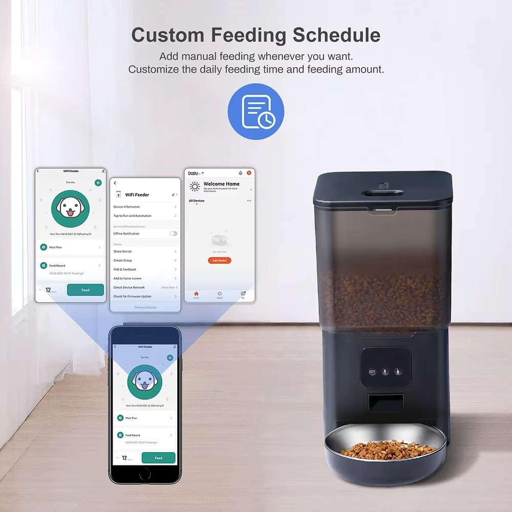 6L Akıllı Evcil Hayvan Besleyi - Automatic Cat Feeder 6L Timed incelemesi ve fiyatı