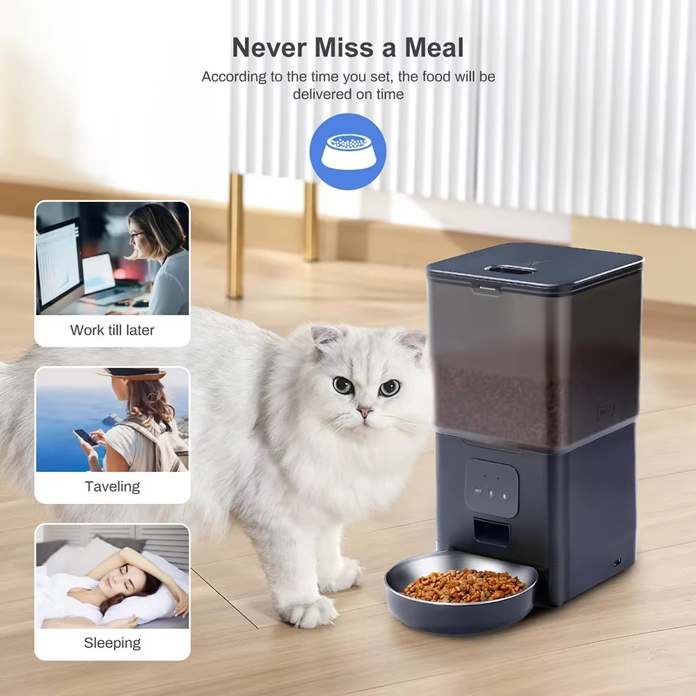 6L Akıllı Evcil Hayvan Besleyi - Automatic Cat Feeder 6L Timed incelemesi ve fiyatı