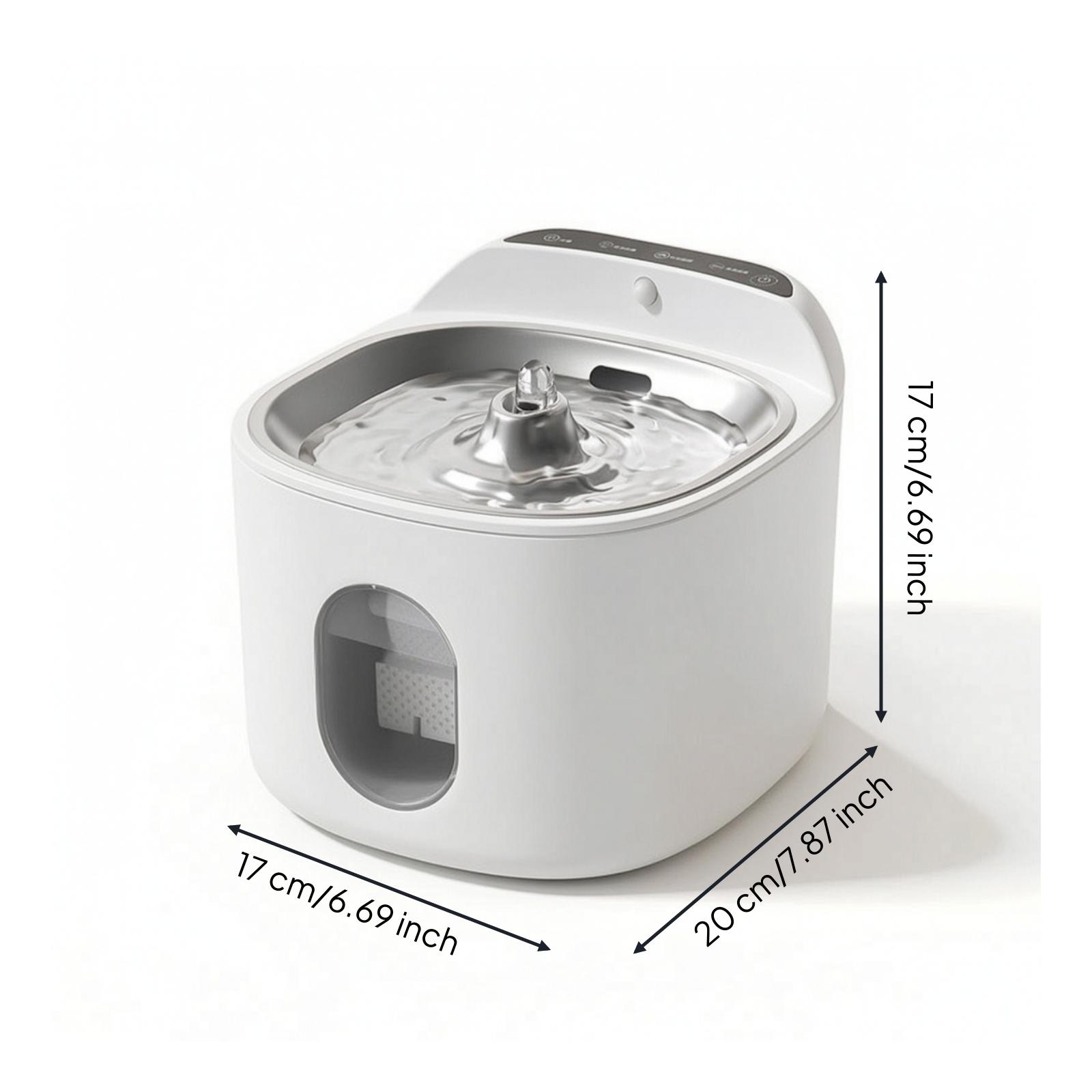 Şarj Edilebilir Otomatik İçme  - Pet Water Fountain Stainless Steel incelemesi ve fiyatı