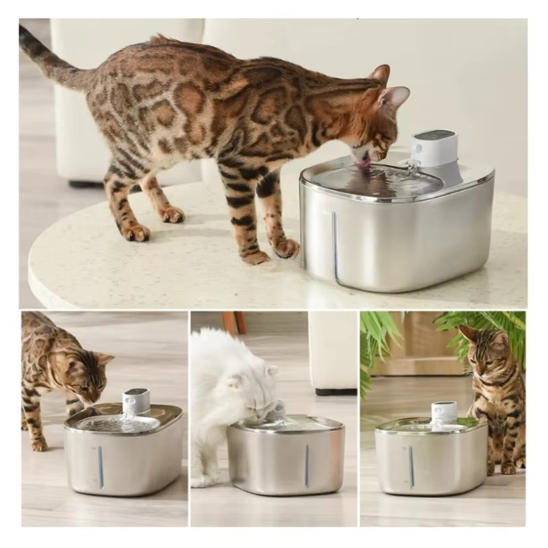 Paslanmaz Çelik Evcil Hayvan S - Pet Water Fountain Stainless Steel incelemesi ve fiyatı