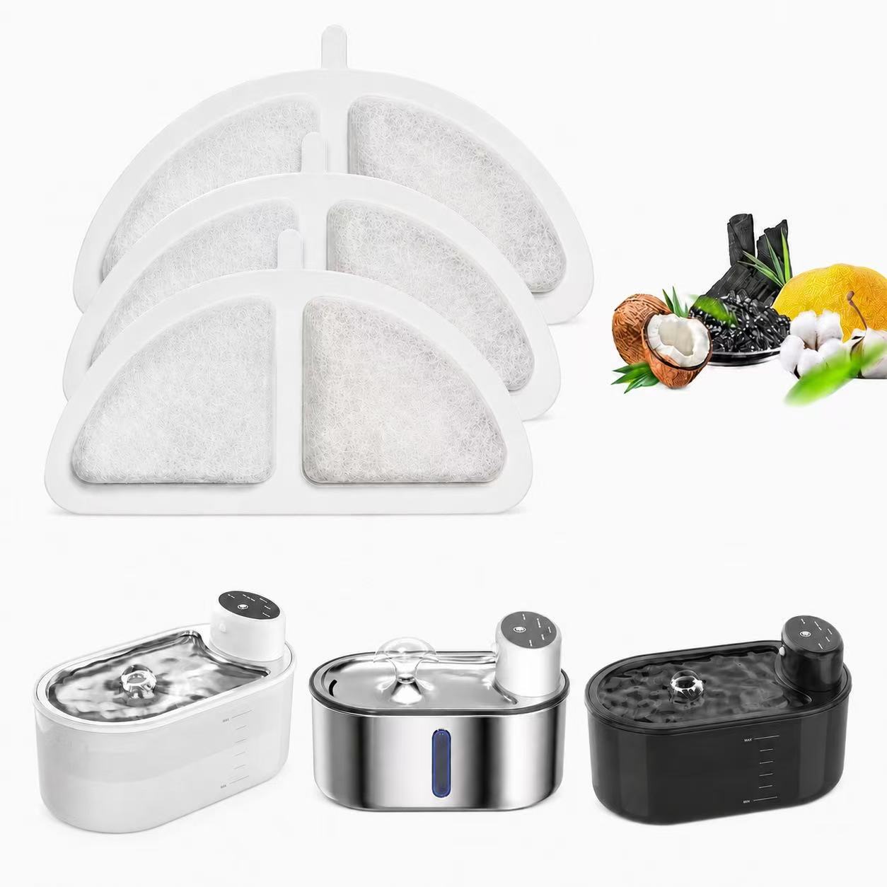6 adet veya 12 adetlik, evcil  - Pet Water Fountain Pump Replacement incelemesi ve fiyatı
