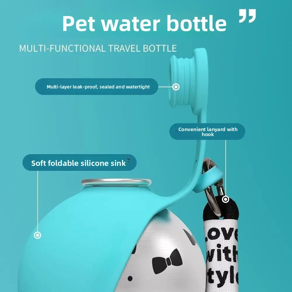 285 ml'lik, taşınabilir, sızdı - Pet Water Fountain Stainless Steel incelemesi ve fiyatı