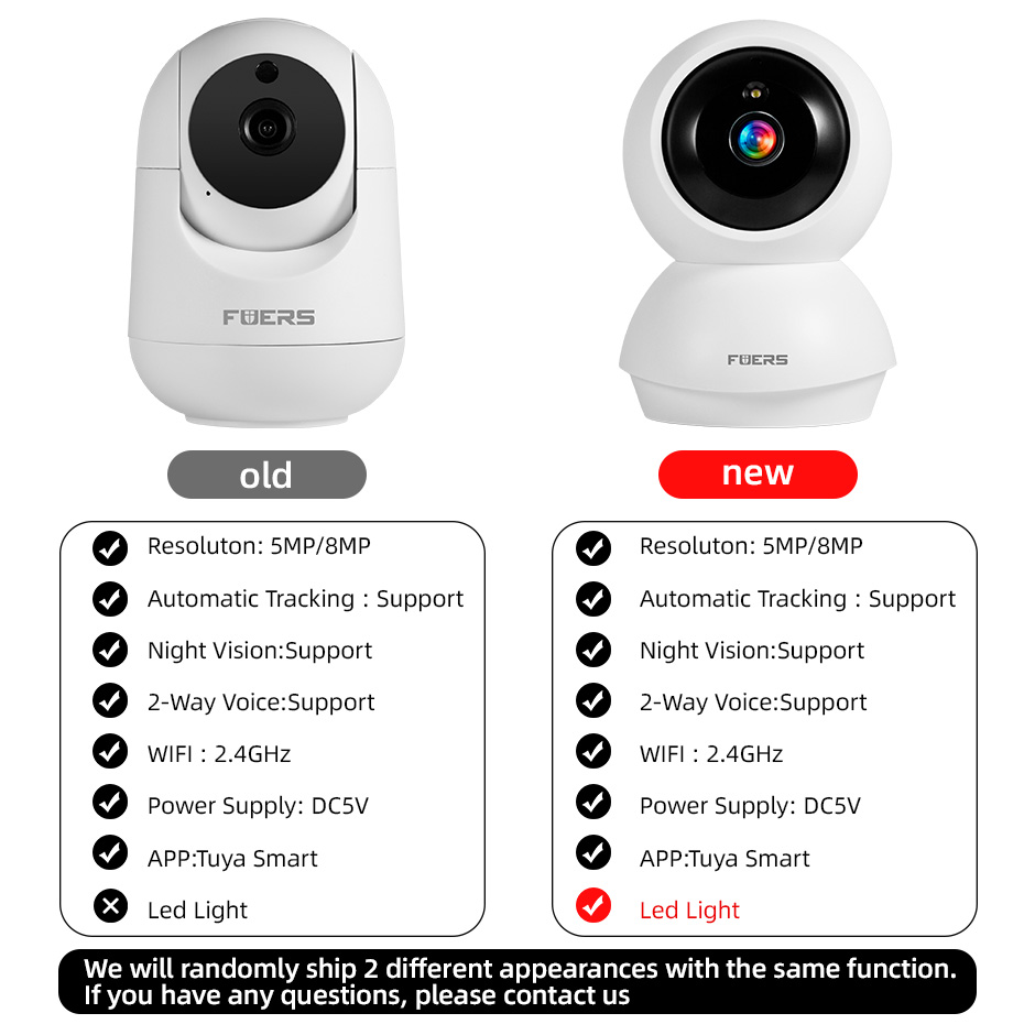 FUERS 5MP HD Kapalı Güvenlik W - Smart Pet Feeder Camera Wifi incelemesi ve fiyatı