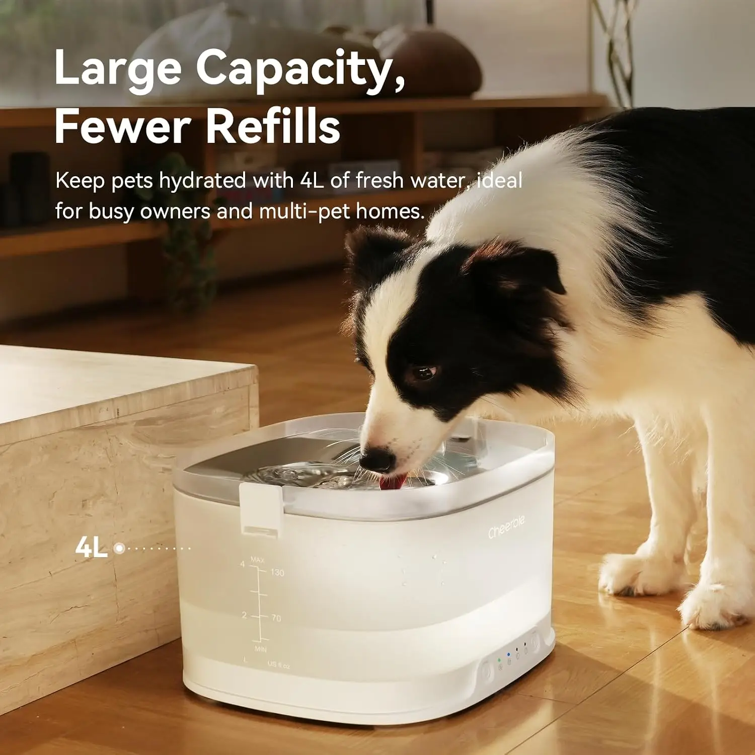 Pompasız Köpek Su Çeşmesi, Kab - Wireless Pet Water Fountain Battery incelemesi ve fiyatı
