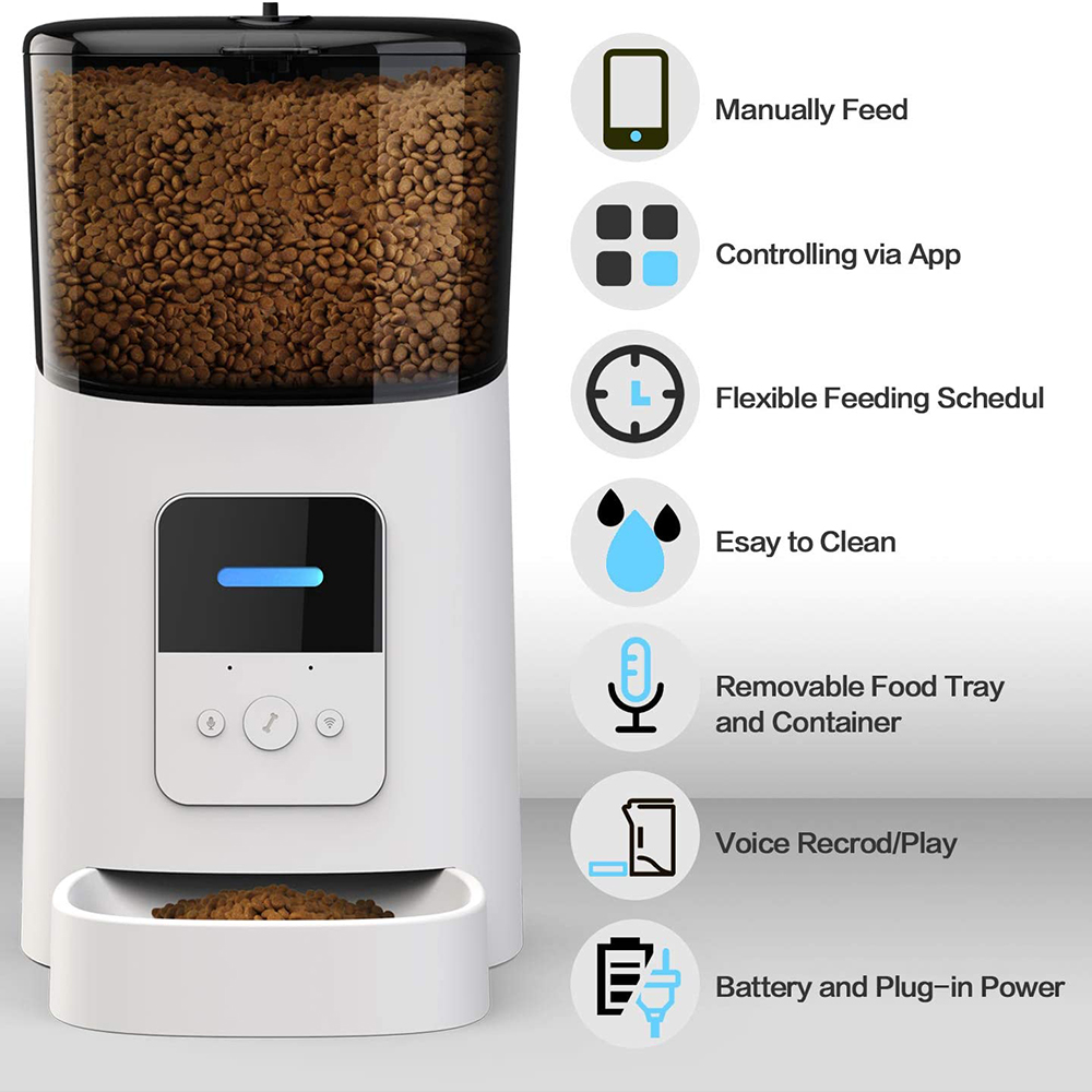 6L Otomatik Kedi Kuru Mama Dağ - Automatic Cat Feeder 6L Timed incelemesi ve fiyatı
