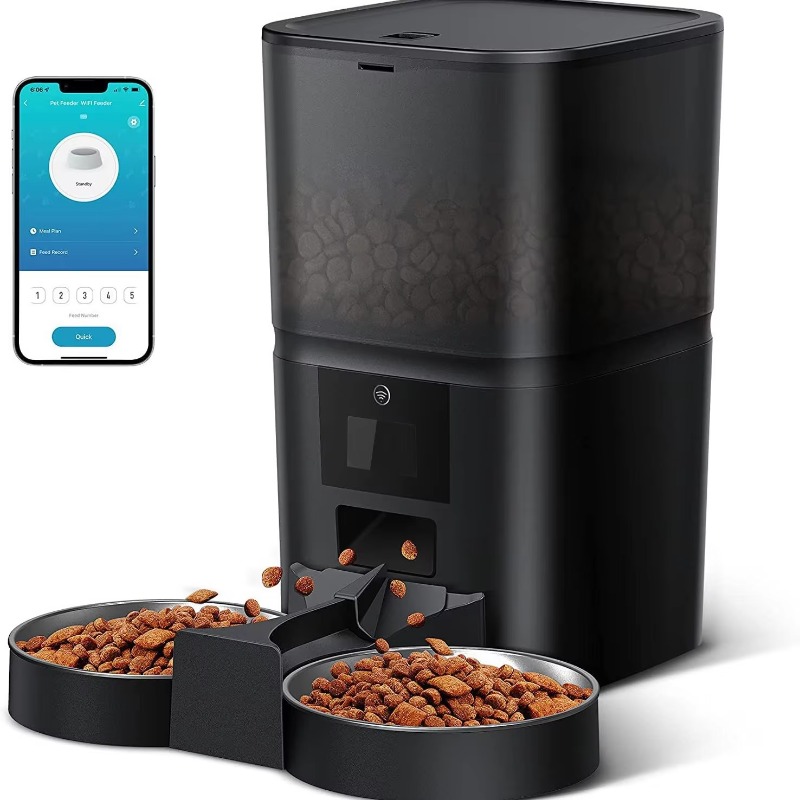 Otomatik Akıllı Plastik Mama K - Automatic Cat Feeder 6L Timed incelemesi ve fiyatı