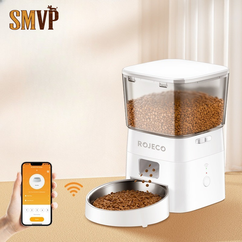 WiFi Akıllı Otomatik Evcil Hay - Pet Feeder App Control Portion incelemesi ve fiyatı
