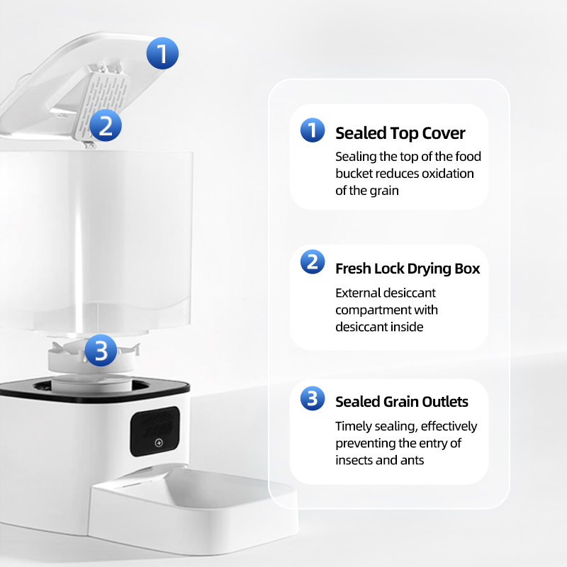 6L Çift Hazneli Tuya Akıllı Wi - Automatic Cat Feeder 6L Timed incelemesi ve fiyatı