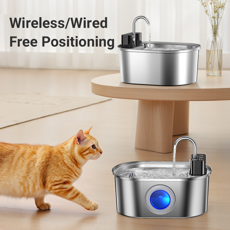 ROJECO Paslanmaz Çelik Kedi Su - Pet Water Fountain Stainless Steel incelemesi ve fiyatı