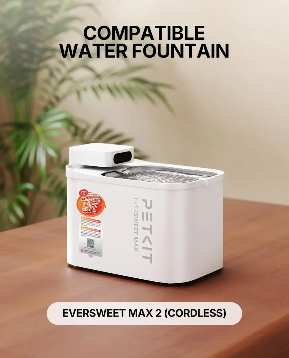 PETKIT MAX2 Solo 2 veya Uvc Po - Pet Water Fountain Pump Replacement incelemesi ve fiyatı