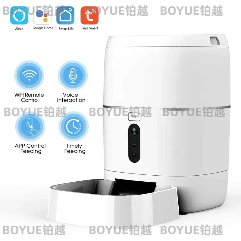 RSH 1080P Kamera Tuya Akıllı W - Automatic Cat Feeder 6L Timed incelemesi ve fiyatı
