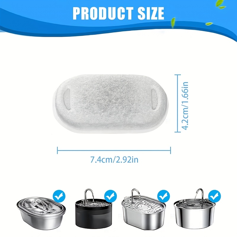 12 adet/24 adet kedi su sebili - Pet Water Fountain Pump Replacement incelemesi ve fiyatı