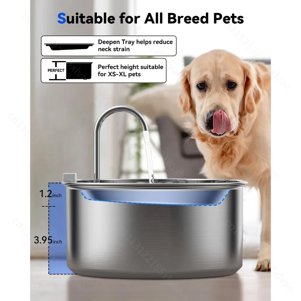 13L Paslanmaz Çelik Otomatik E - Dog Water Fountain Large incelemesi ve fiyatı