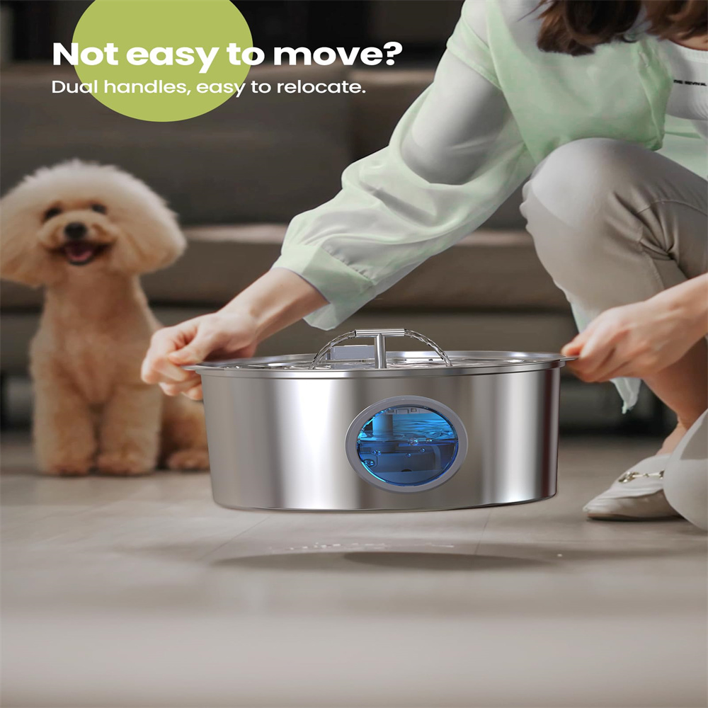 7L büyük kapasiteli paslanmaz  - Dog Water Fountain Large incelemesi ve fiyatı
