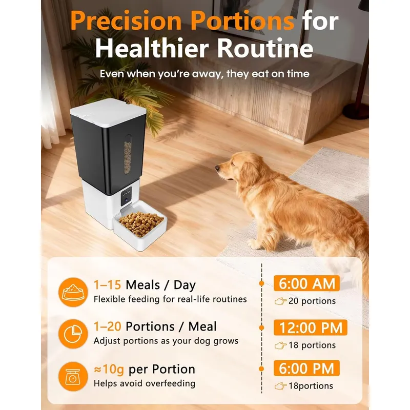 12L Otomatik Wifi Evcil Hayvan - Pet Feeder App Control Portion incelemesi ve fiyatı