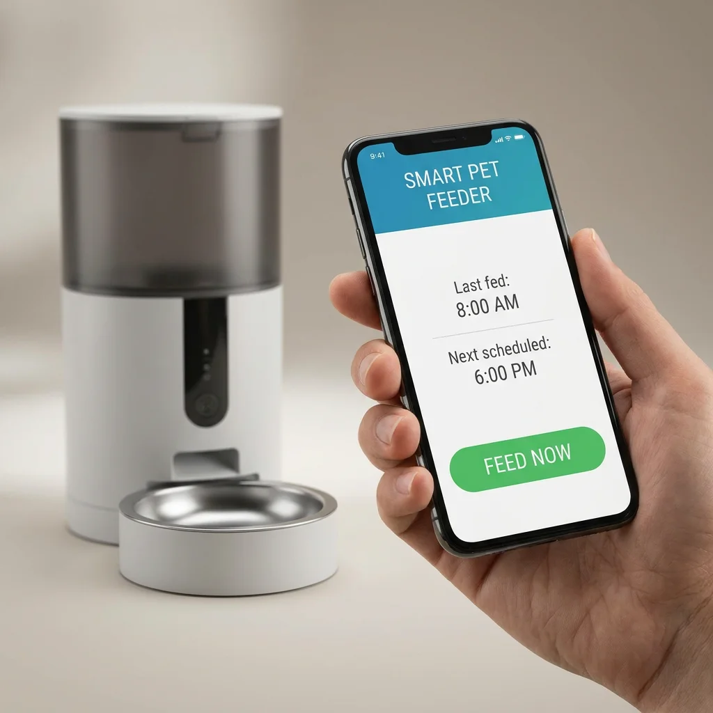 Akıllı Otomatik Evcil Hayvan B - Pet Feeder App Control Portion incelemesi ve fiyatı