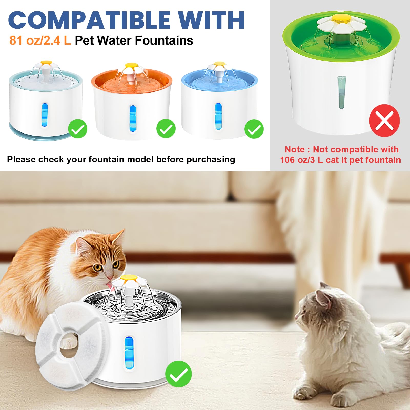 Kedi Su Çeşmesi Filtresi Değiş - Pet Water Fountain Pump Replacement incelemesi ve fiyatı