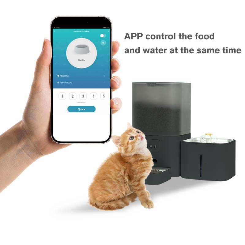 Wifi APP Kontrollü Sesli Arama - Automatic Cat Feeder 6L Timed incelemesi ve fiyatı