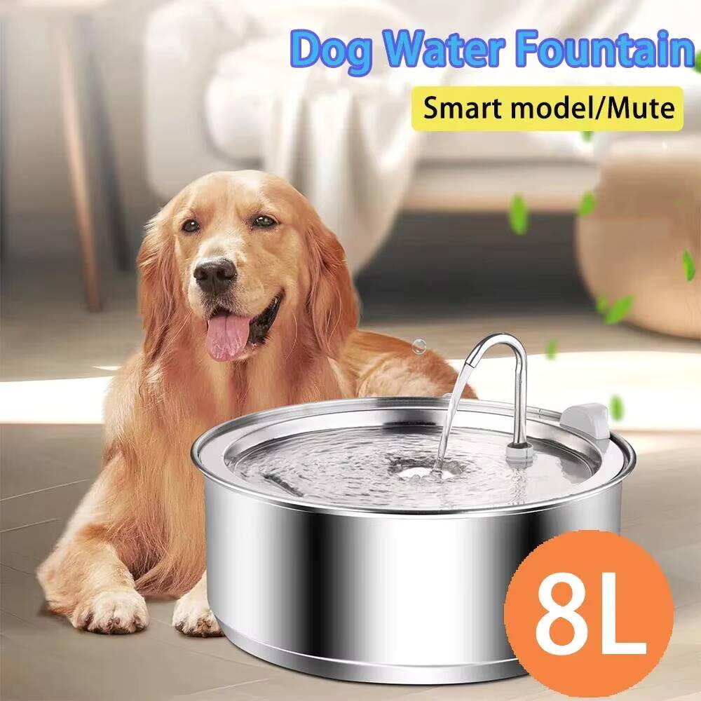 8L Köpek Çeşmesi Paslanmaz Çel - Dog Water Fountain Large incelemesi ve fiyatı