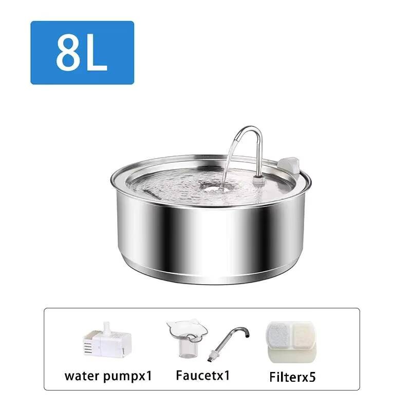 8L Köpek Çeşmesi Paslanmaz Çel - Dog Water Fountain Large incelemesi ve fiyatı