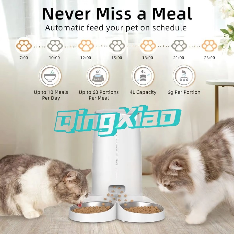 Akıllı Evcil Hayvan Besleyici, - Pet Feeder App Control Portion incelemesi ve fiyatı