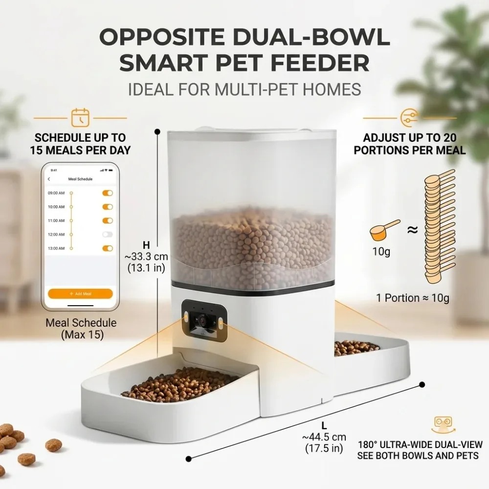 6L Akıllı Otomatik Evcil Hayva - Automatic Cat Feeder 6L Timed incelemesi ve fiyatı