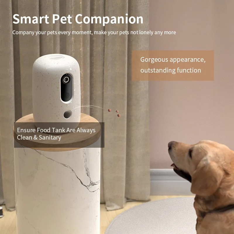 2026 Özel Logo HD Kameralı Oto - Smart Pet Feeder Camera Wifi incelemesi ve fiyatı