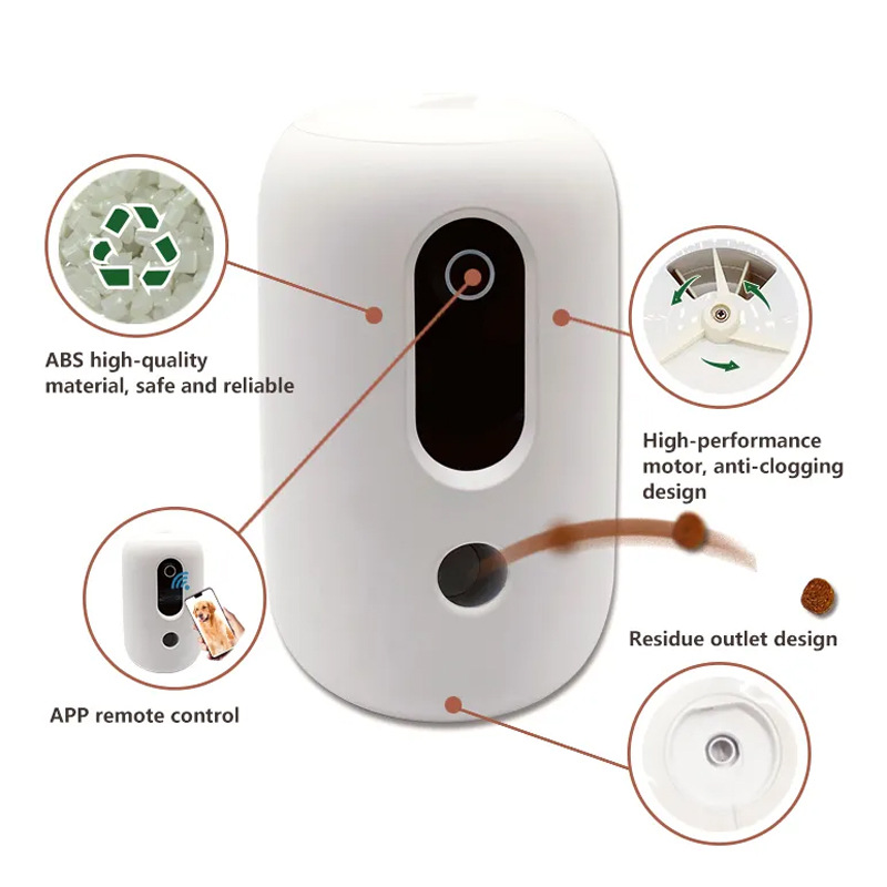 2026 Özel Logo HD Kameralı Oto - Smart Pet Feeder Camera Wifi incelemesi ve fiyatı