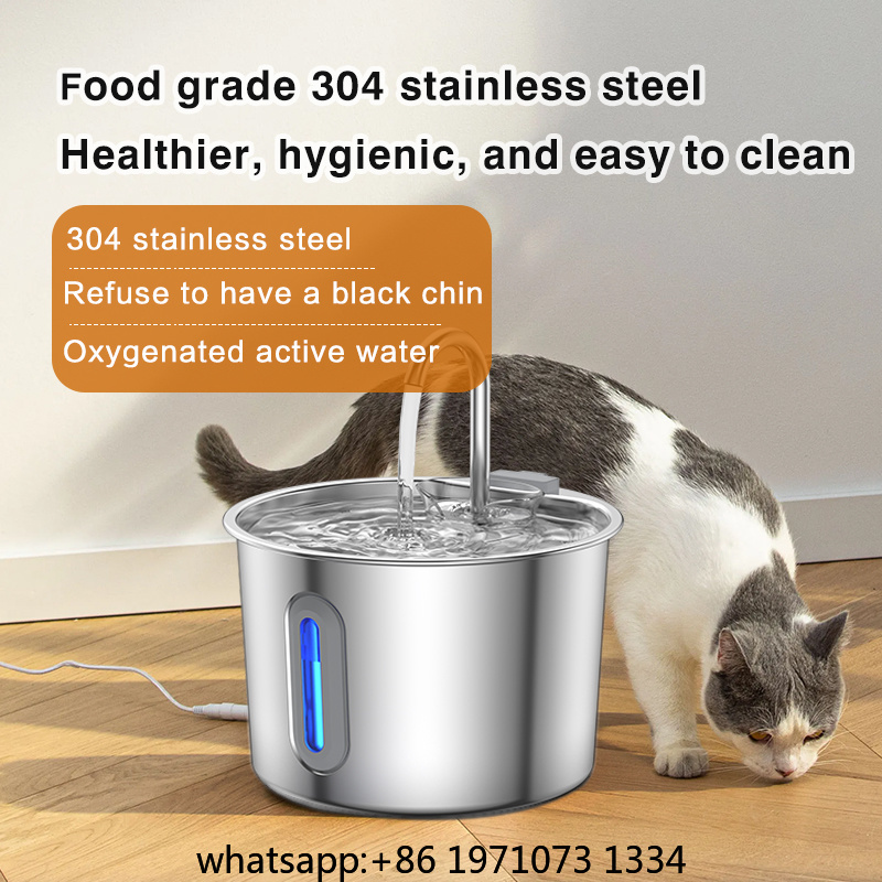 2.2L Paslanmaz Çelik Pet Su Se - Pet Water Fountain Stainless Steel incelemesi ve fiyatı