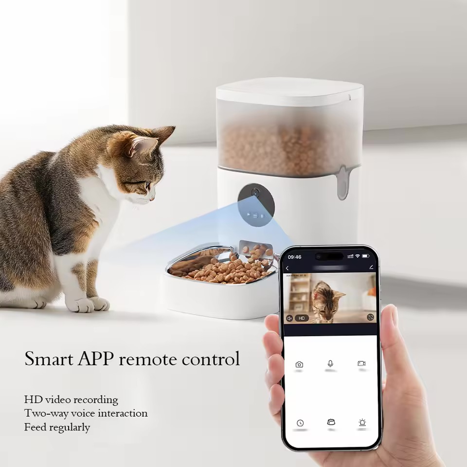 Otomatik Akıllı Modern Evcil H - Pet Feeder App Control Portion incelemesi ve fiyatı
