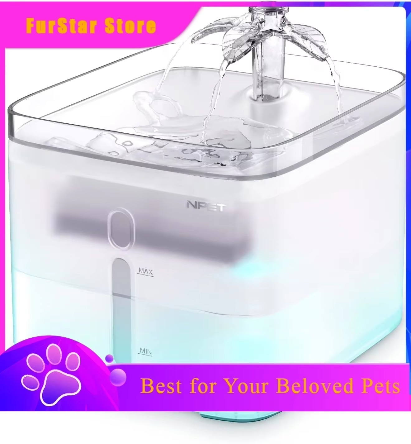 FurStarNPET Kedi Su Sebili, 3L - Automatic Cat Water Dispenser 3L incelemesi ve fiyatı